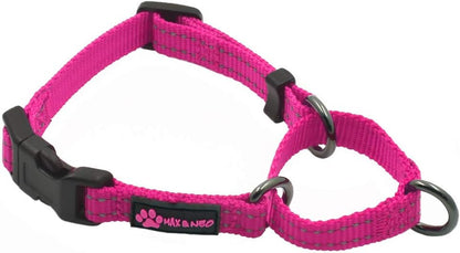 Max and Neo Nylon Martingale Collar - We Donate to a Dog Rescue for Every Collar Sold (Medium, Orange)11