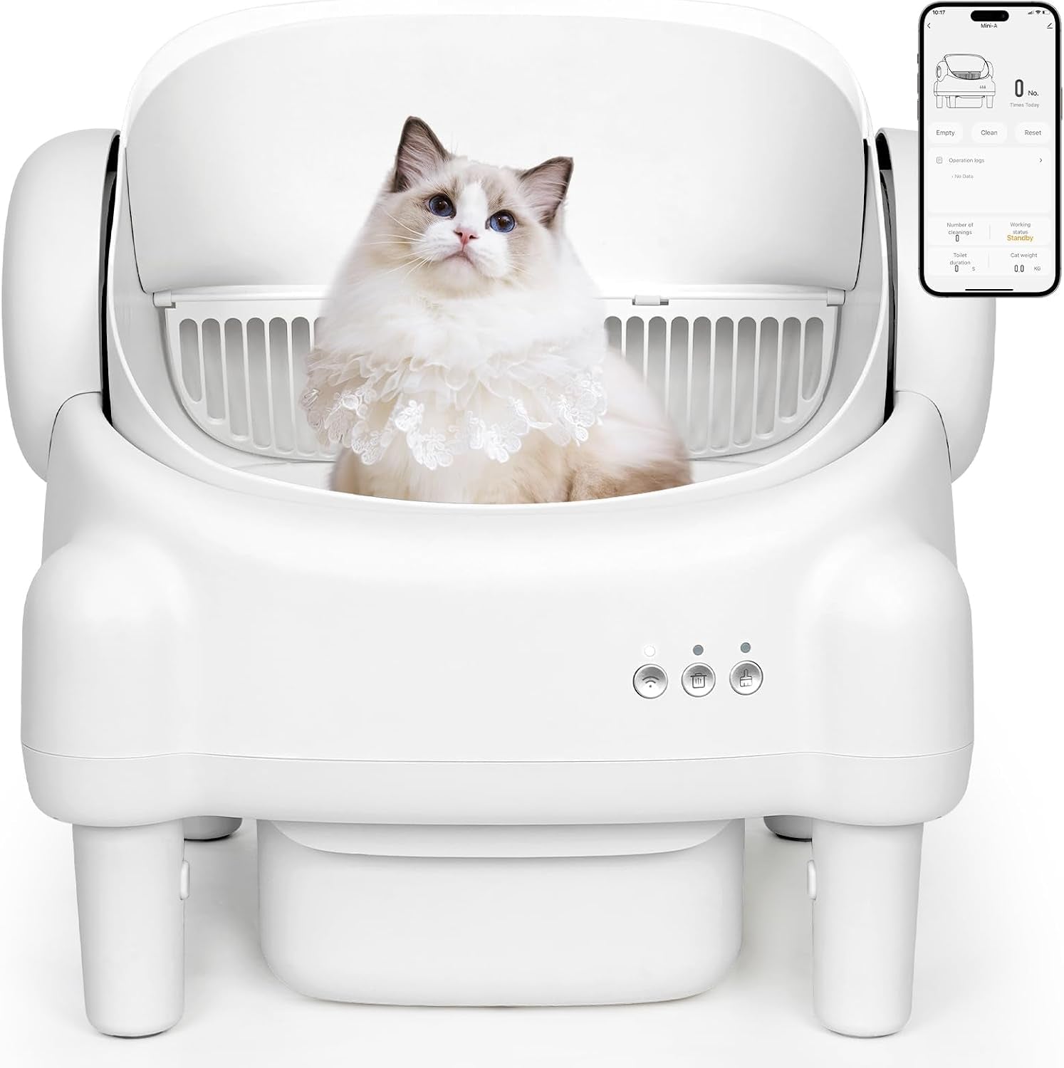 automatic-cat-litter-box-self-cleaning-litter-box-for-multiple-cats-with-open-top-design-app-control-safety-protection-ultra-quiet-easy-setup-white