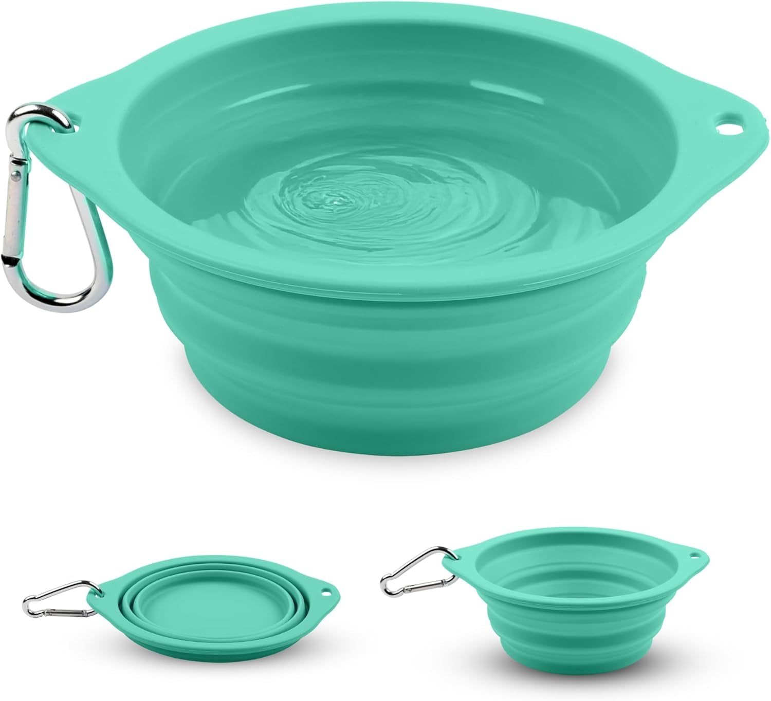 collapsible-dog-bowl-800ml-27-oz-portable-silicone-travel-water-bowl-for-dogs-with-carabiner-foldable-dishwasher-safe-hiking-camping-dog-essentials-outdoor-pet-feeding-blue