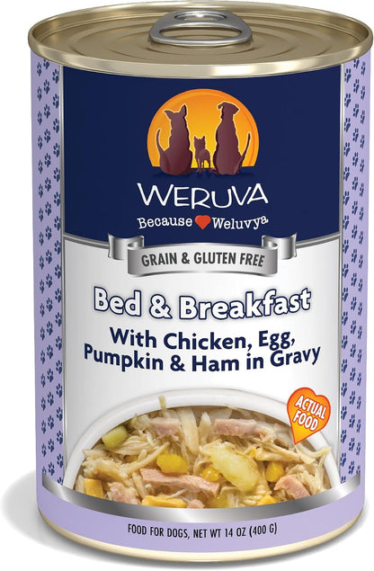 Weruva Classic Dog Food, Variety Pack, Baron'S Batch, Wet Dog Food, 14Oz Cans (Pack of 12)32