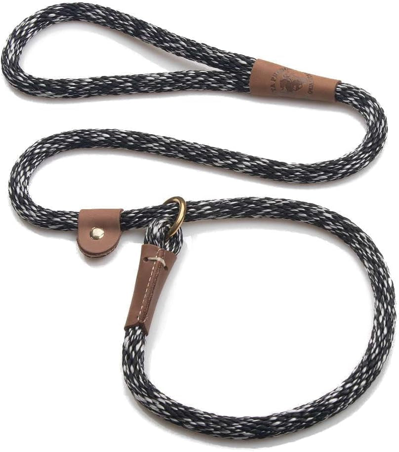 mendota-pet-slip-leash-dog-lead-and-collar-combo-made-in-the-usa-mocha-3-8-in-x-6-ft-for-small-medium-breeds