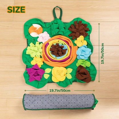 Snuffle Mat for Dogs -Interactive Dog Toys to Keep Them Busy | Puppy Puzzle Slow Feeder Treat| Dog Lick Mat Enhancement6