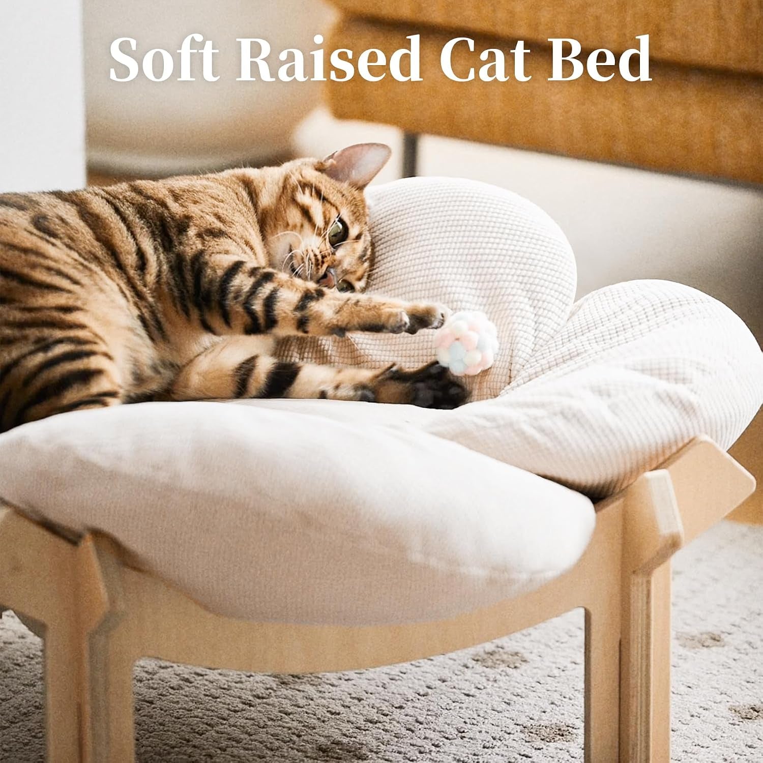 pachira-elevated-cat-bed-wooden-cat-couch-fluffy-cat-sofa-flower-for-indoor-cats-raised-cat-bed-with-washable-fluffy-cushion-and-birch-wood-cat-chair-for-kitty-and-puppy-cat-furniture-white
