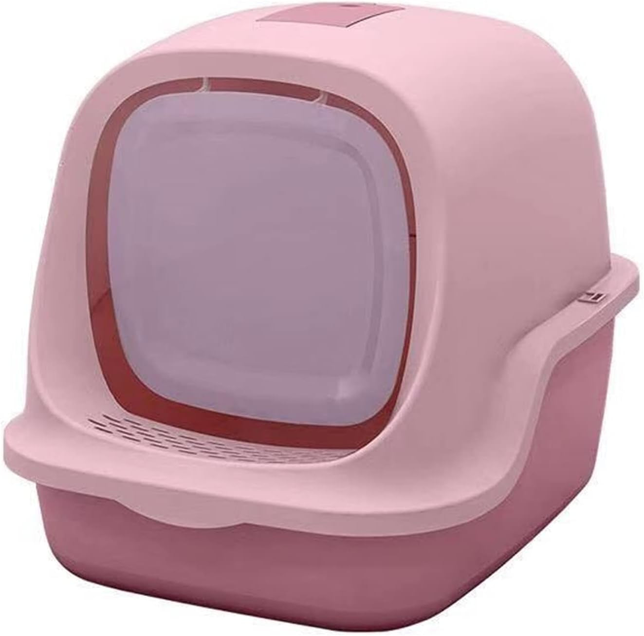 dog-potty-training-toilet-cat-litter-box-large-enclosed-toilet-with-transparent-door-cover-splash-proof-pet-suppliesa