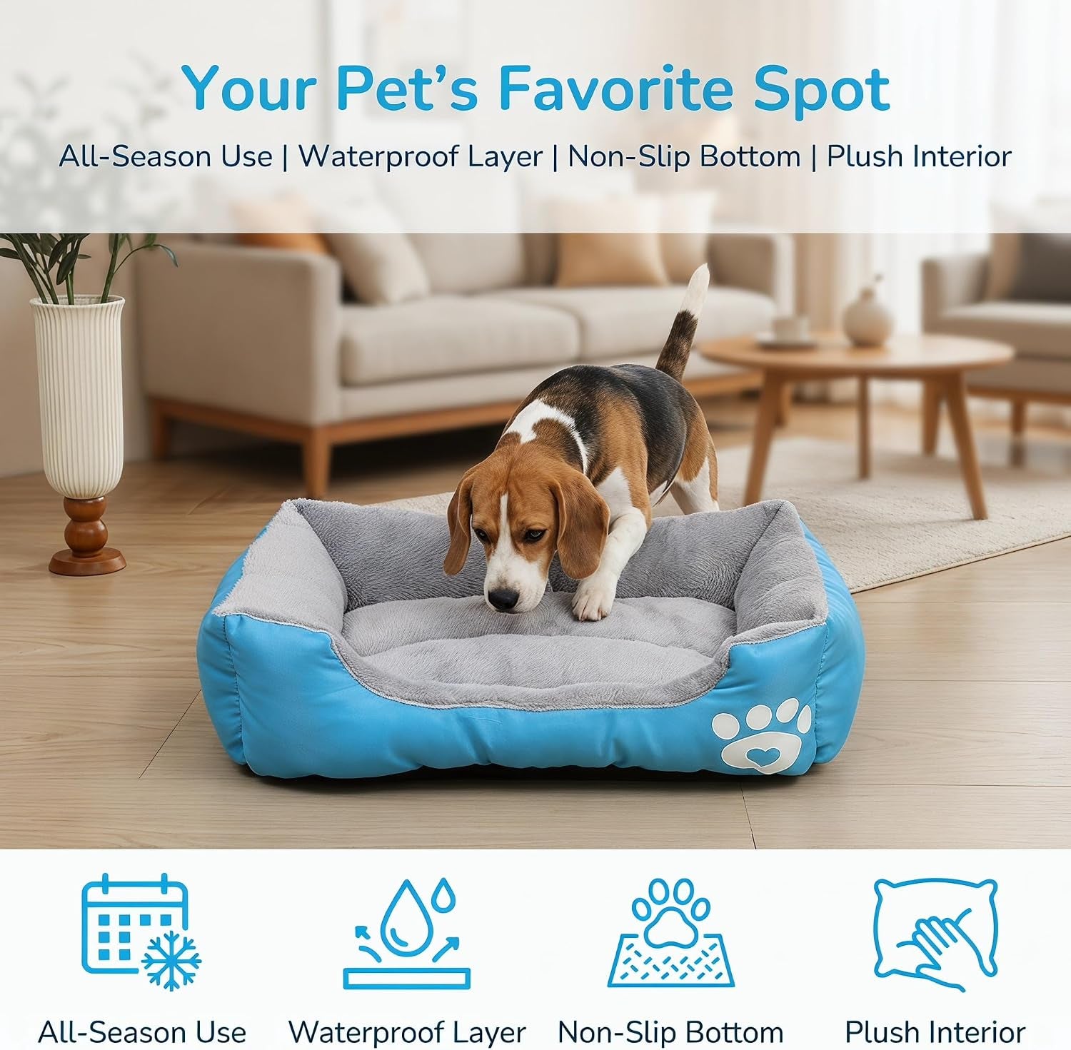 plush-dog-bed-for-small-to-large-dogs-rectangular-polyester-pet-bed-with-paw-print-design-soft-comfortable-indoor-outdoor-use-dog-bed-for-small-indoor-pet-furniture-durable-pet-bed