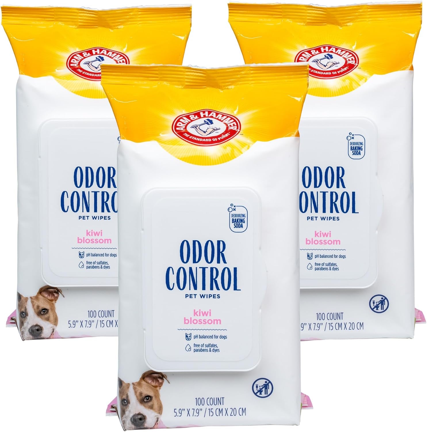 arm-hammer-odor-control-dog-wipes-kiwi-blossom-100-count-baking-soda-deodorizing-formula-for-gentle-everyday-cleaning-between-baths