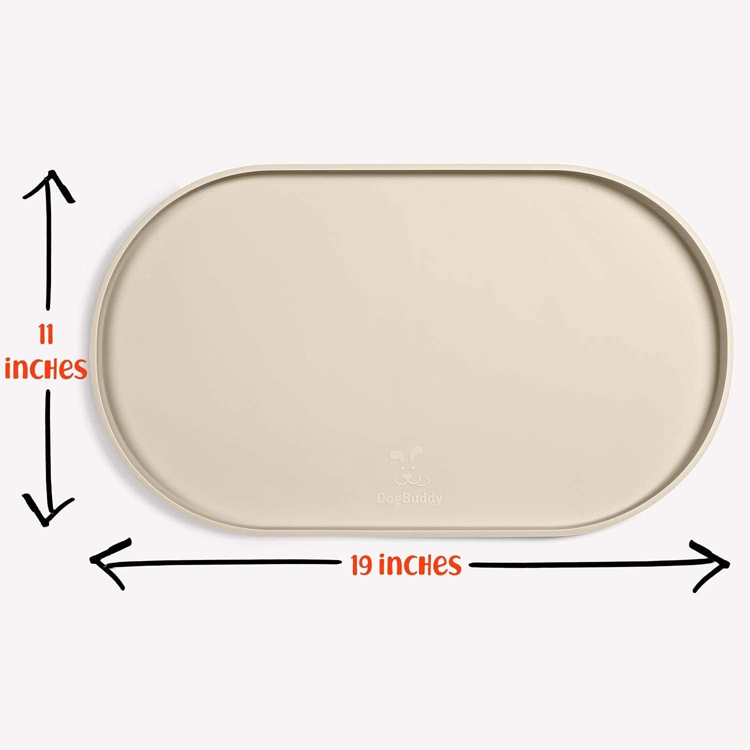 dogbuddy-dog-food-mat-waterproof-dog-bowl-mat-silicone-pet-mat-for-food-and-water-bowls-nonslip-pet-feeding-mat-with-edges-dogs-food-mats-for-floors-puppy-supplies-small-white-sand