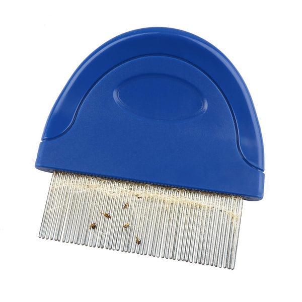 Prime Pets Flea Comb for Dogs and Cats, Stainless Steel Pet Grooming Comb for Flea Checks, Dander, Loose Hair and Tear Stain Debris1