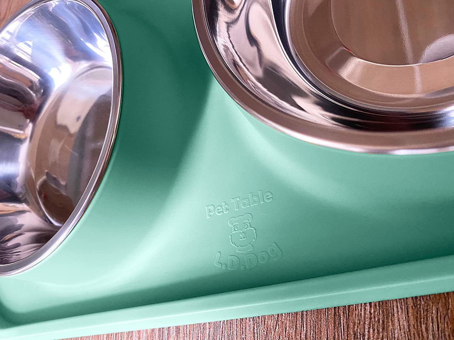 l-d-dog-cat-food-bowls-cat-bowls-non-skid-and-non-spill-silicone-pads-with-pp-stand-removable-stainless-steel-food-and-water-dishes-for-cats-small-size-dogs