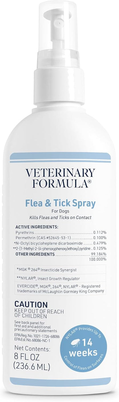 Veterinary Formula Flea and Tick Shampoo for Dogs and Cats, 16 Oz10