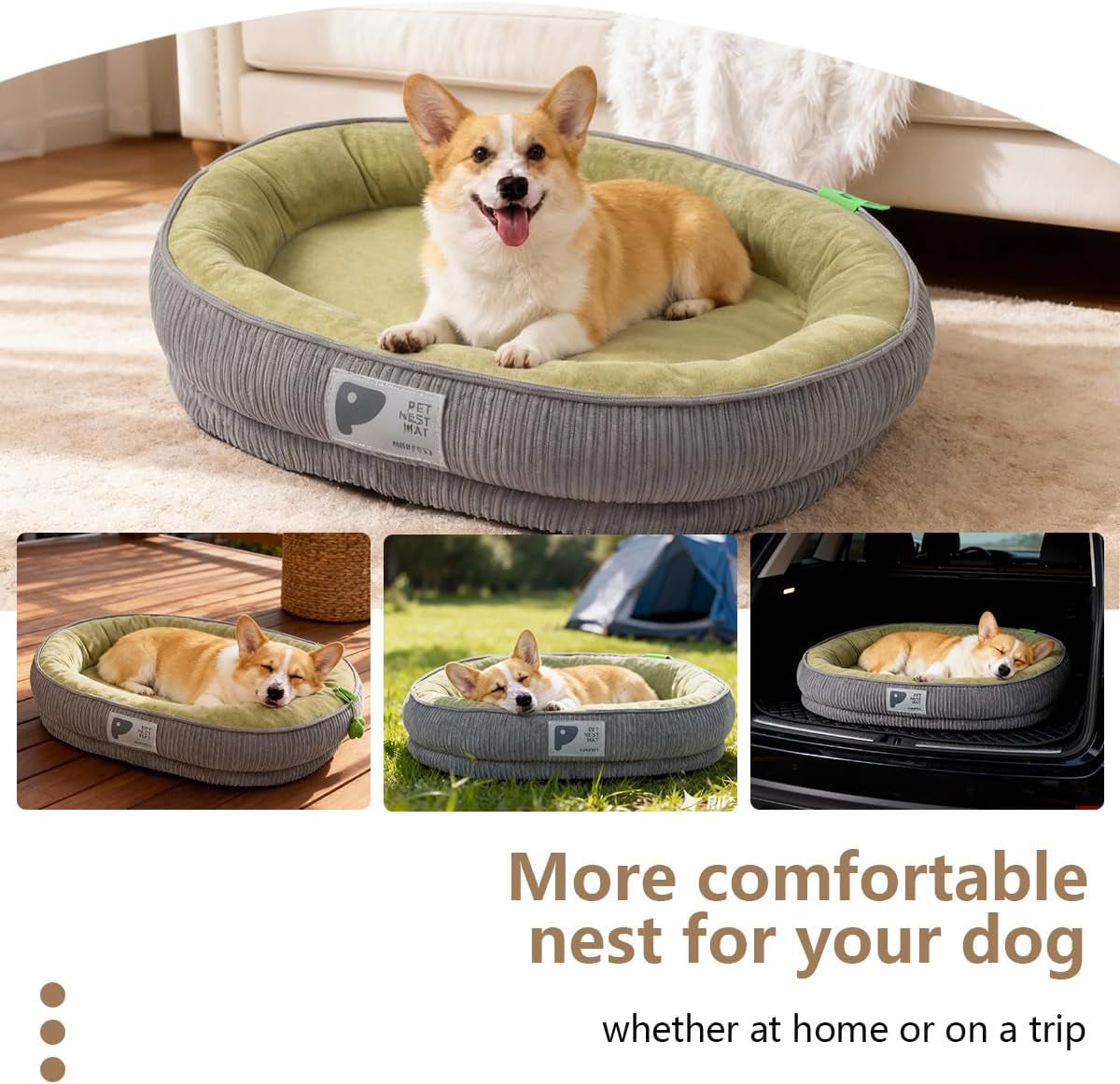 washable-pet-cushion-cat-dog-bed-small-medium-memory-foam-pet-puppy-dog-crate-beds-cushion-for-small-medium-dogs-indoor-cats-crate-pad-pet-dog-cat-crate-mat-with-detachable-bottom-and-bolster-cushion