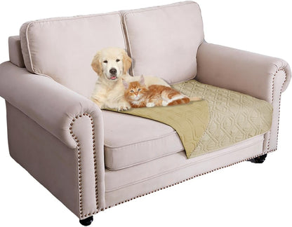 Ameritex Waterproof Dog Bed Cover Pet Blanket for Furniture Bed Couch Sofa Reversible86