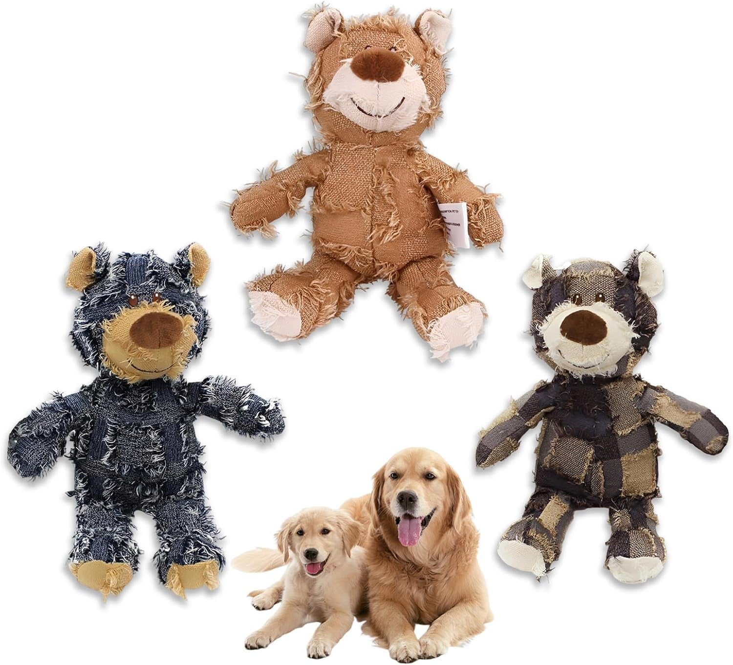 maxbeck-dog-companion-for-heavy-chewers-indestructible-robust-bear-dog-toy-resistant-squeaky-dog-toys-for-heavy-chewers-unbreakable-stuffed-plush-dog-toys-for-aggressive-chewers-a-navy