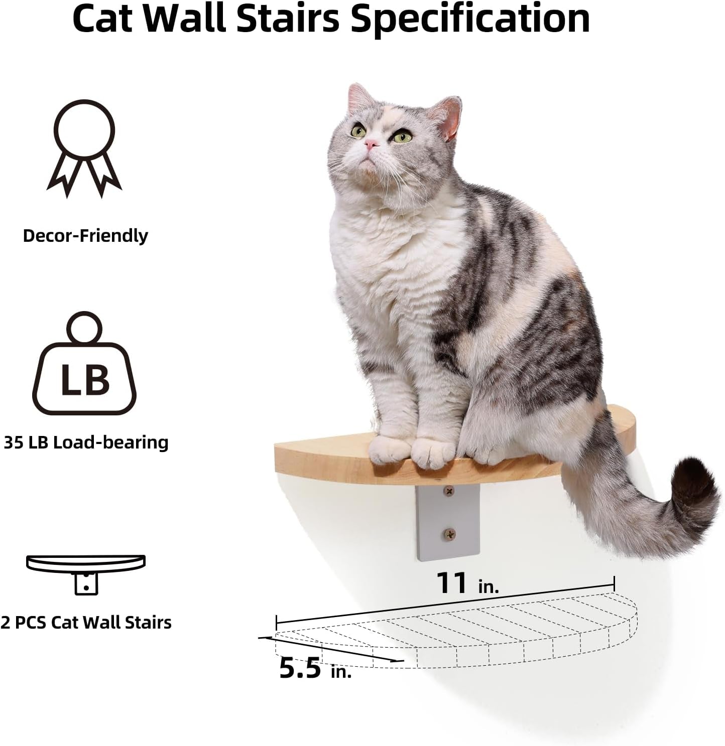 fukumaru-cat-wall-furniture-set-transparent-capsule-with-2-pcs-pedals-kitten-walls-shelves-premium-kitty-bed-for-sleeping-playing-climbing-lounging-holds-up-to-35-lbs