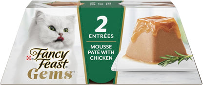 Purina Fancy Feast Gems Chicken Wet Cat Food Variety Box, 4 Oz, 8-Pack1