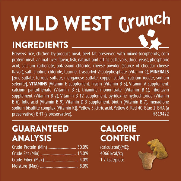 Purina Friskies Cat Treats, Party Mix Wild West Crunch - (Pack of 10) 2.1 Oz. Pouches6