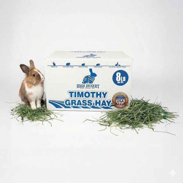 High Desert 2Nd Cutting Timothy Hay for Rabbits, Guinea Pigs, 4 Lb | Soft Leafy Texture with Balanced Fiber, Supports Healthy Digestion, Great for Chinchillas, Hand Packed in the USA, Low Dust11