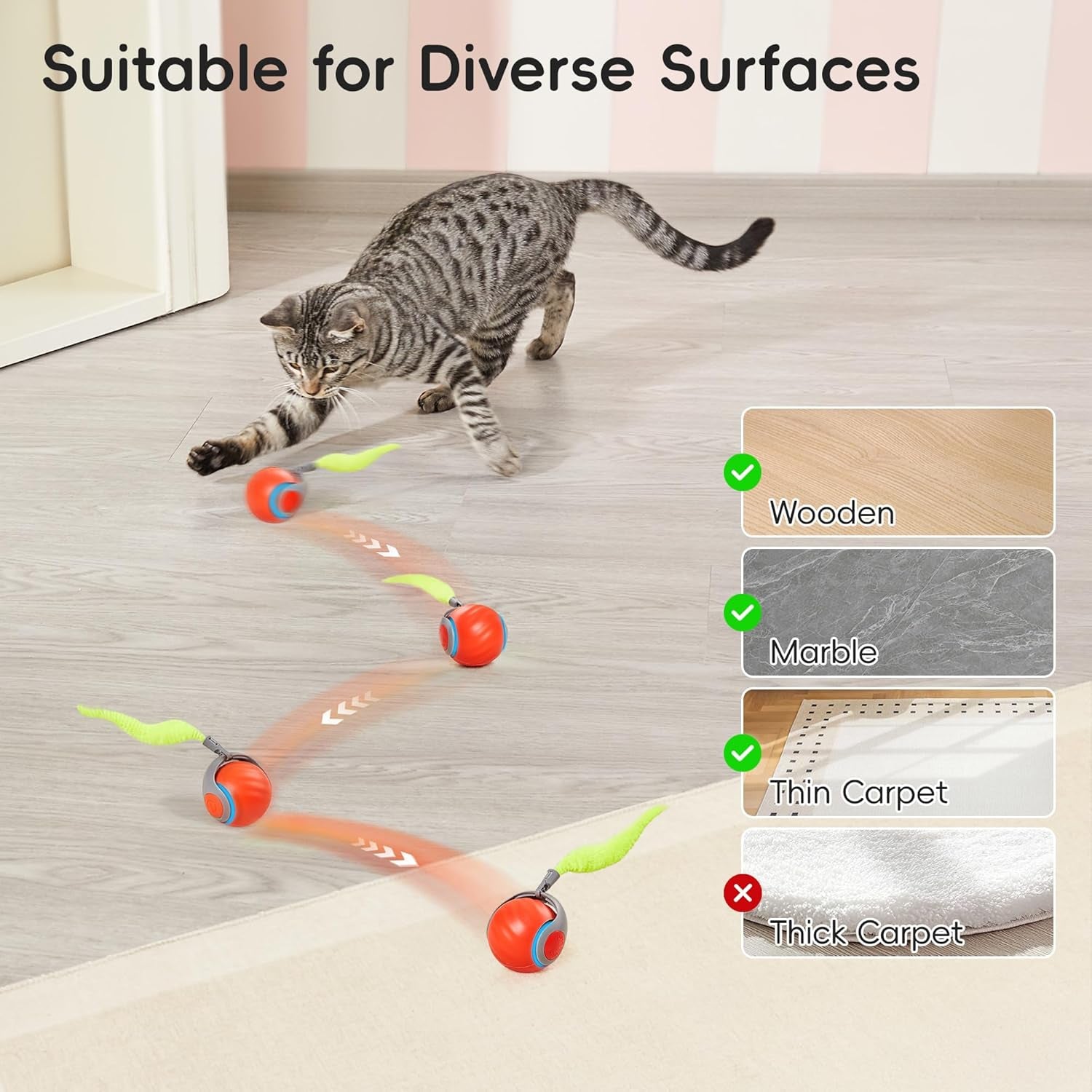 potaroma-moving-ball-cat-toys-with-feather-tail-rechargeable-2026-new-interactive-toy-for-indoor-cats-exercise-smart-interactive-kitten-rolling-ball-orange
