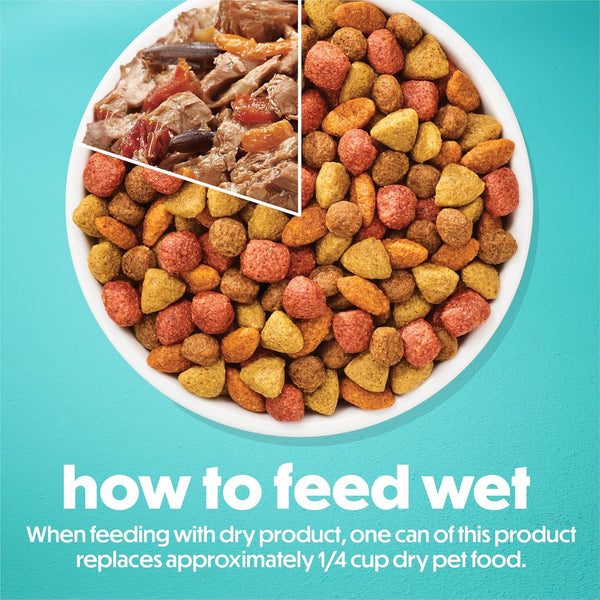 Beneful Purina Small Breed Wet Dog Food Variety Pack, Incredibites with Real Beef, Chicken and Salmon - (Pack of 30) 3 Oz. Cans8