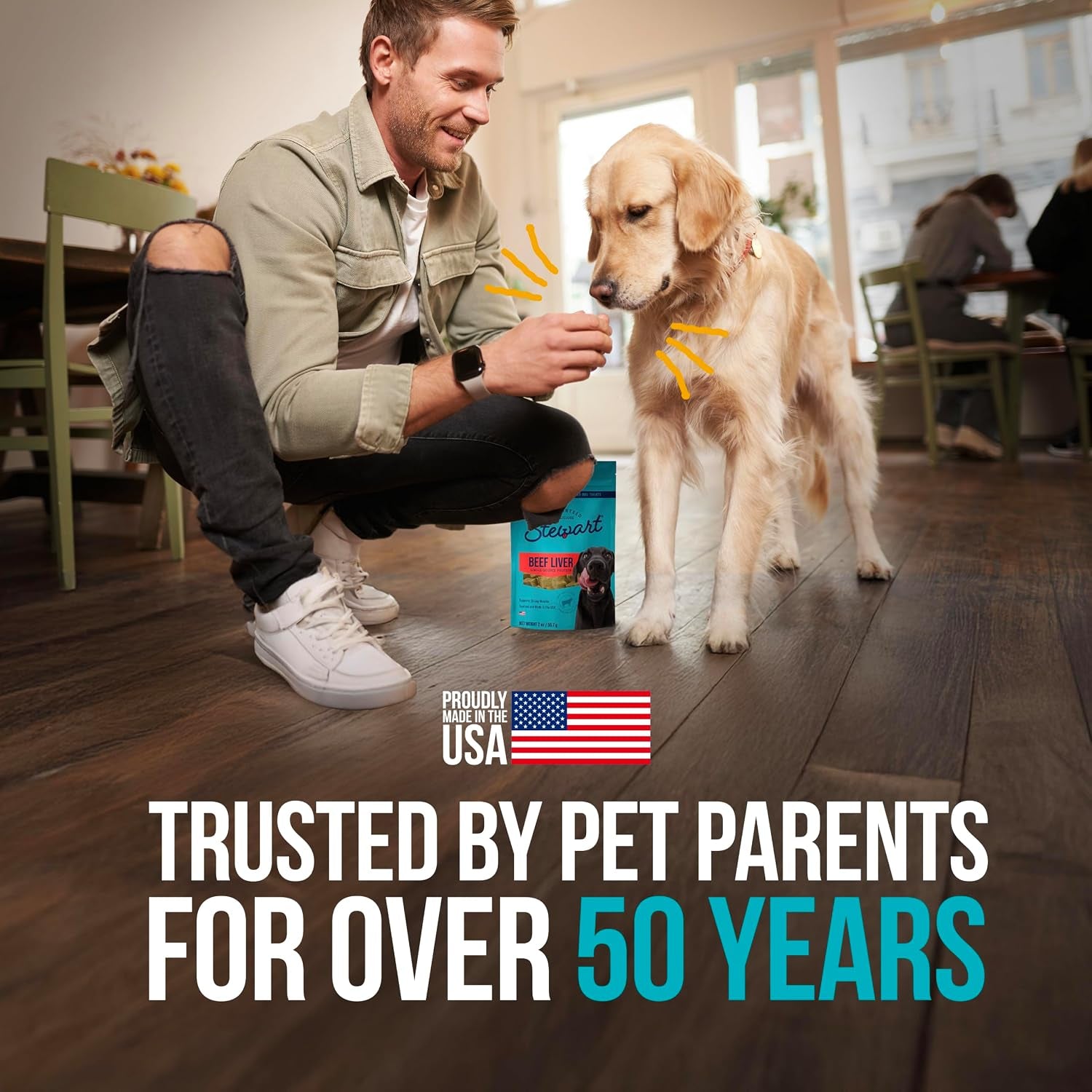 stewart-freeze-dried-dog-treats-100-beef-liver-3-5-oz-pouch-premium-quality-raw-protein-single-ingredient-high-protein-training-treats-food-topper-no-refrigeration-cat-friendly