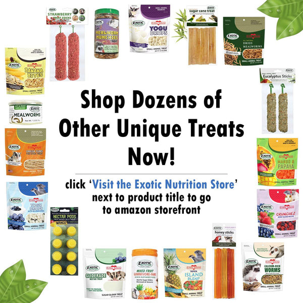 Exotic Nutrition Peas & Carrots 8 Oz. - Healthy Natural Mixed Dried Vegetable Treat - for Rabbits, Guinea Pigs, Hamsters, Chinchillas and Small Pets4