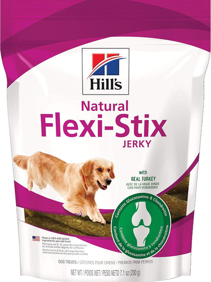 Hill'S Natural Flexi-Stix Dog Treats, Beef Jerky | #1 Veterinarian Recommended, 7.1 Oz. Bag10