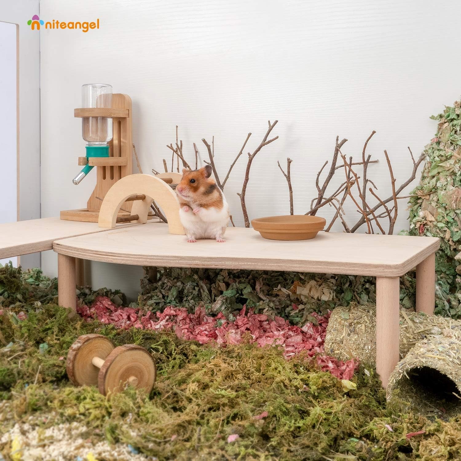 niteangel-hamster-play-wooden-platform-wave-15-7-l-x-9-w-7-h-can-maximizes-cage-space-enriches-pet-environment-for-dwarf-syrian-hamsters-gerbils-mice-degus-or-other-small-pets
