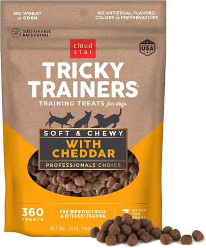 Cloud Star Tricky Trainers Soft & Chewy Dog Treats, Liver, 14 Oz. Pouch12