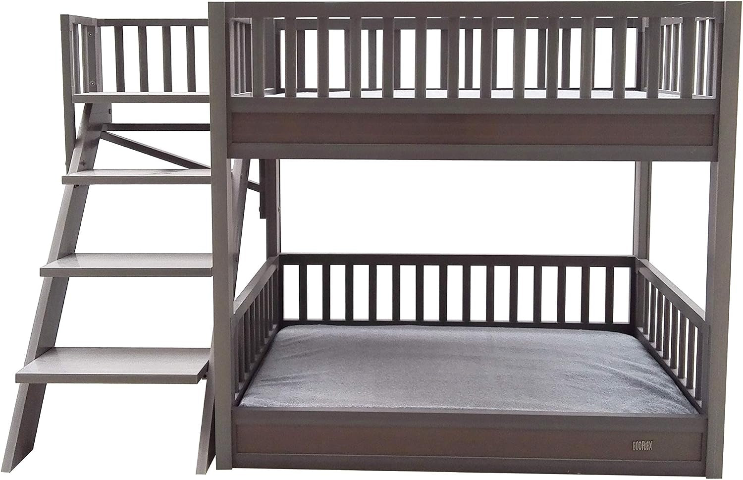 new-age-pet-ecoflex-aspen-dog-bunk-bed-in-grey-memory-foam-cushions-wide-stairs-non-toxic-easy-assembly