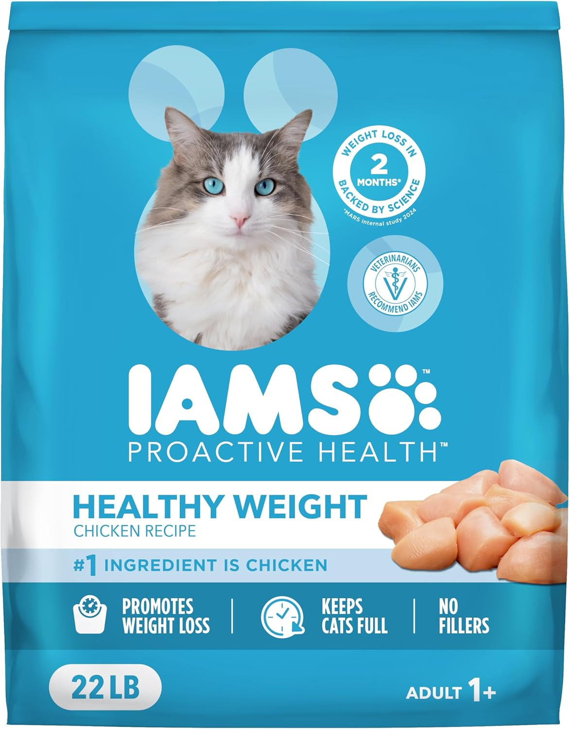 iams-proactive-health-healthy-weight-dry-cat-food-chicken-3-5-lb-veterinarian-recommended-real-chicken-1-ingredient-protein-fiber-blend-for-weight-management-supports-healthy-energy