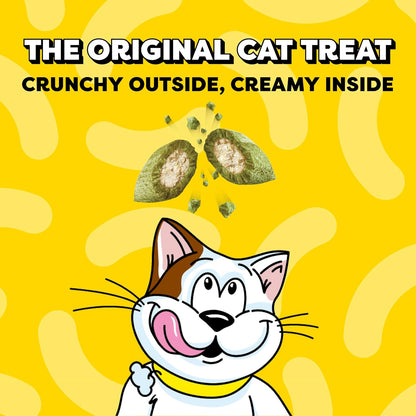 Temptations Classic Crunchy Cat Treats, Blissful Catnip, 16 Oz | under 2 Calories per Treat, Crunchy outside & Soft Inside, Resealable Tub, Snack or Food Topper, 100% Complete & Balanced2