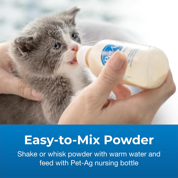 Petag KMR Kitten Milk Replacer Powder - 6 Oz - Powdered Kitten Formula with Prebiotics, Probiotics & Vitamins for Kittens Newborn to Six Weeks Old - Easy to Digest4