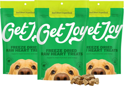 Get Joy Freeze Dried 100% Beef Liver Dog Treats, 4Oz | Single Ingredient Organ Meat, High Protein Raw Dog Food Topper, Snack & Training Rewards | Grain Free, Gluten Free, Filler Free8