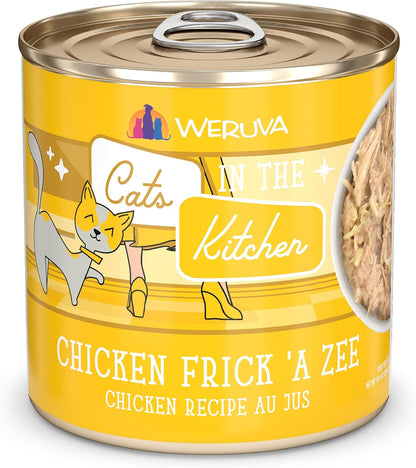 Weruva Cats in the Kitchen, Kitchen Cuties Variety Pack, Wet Cat Food, 3.2Oz Can (Pack of 12)31
