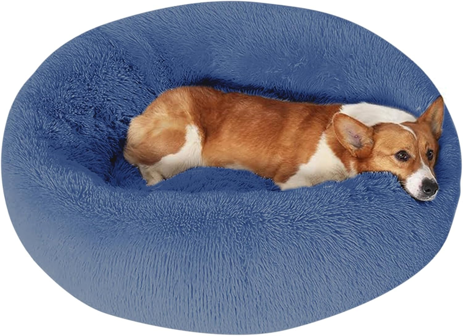 jollyvogue-small-dog-bed-calming-soft-anti-anxiety-donut-cat-bed-washable-round-fluffy-cushion-for-small-and-medium-pets-20