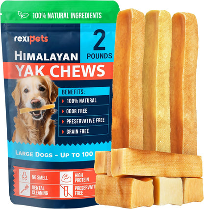 100% Natural Yak Cheese Himalayan Made Dog Chews All Breeds - Lactose Free Yak Chew for Small, Medium & Large Dogs - Dental Cleaning Dog Chews Aggressive Chewers - Long Lasting Odor & Gluten Free7
