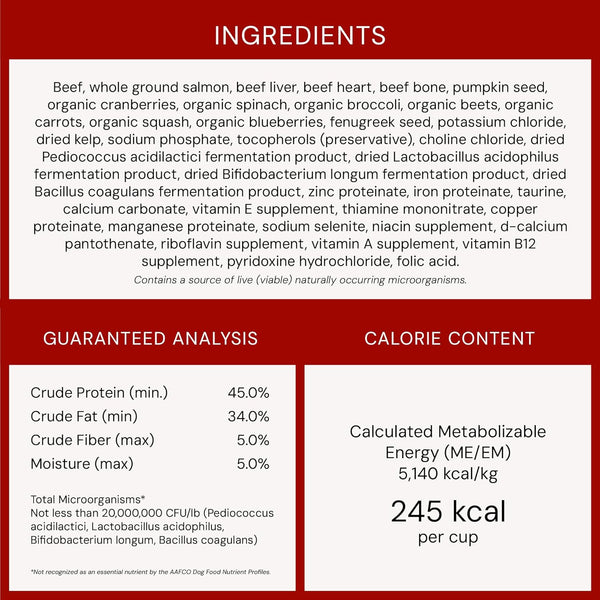 Stella & Chewy'S Freeze Dried Raw Meal Mixers – Crafted for Puppies – Grain Free, Protein Rich Perfectly Puppy Beef & Salmon Recipe – 3.5 Oz Bag10