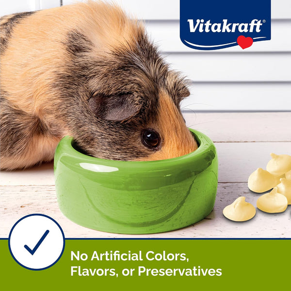 Vitakraft Drops Yogurt Drops Treat for Rabbits Guinea Pigs and Hamsters – Made with Real Dried Yogurt and Whey Protein – Vanilla Flavor with No Artificial Colors Flavors or Preservatives – 5.3 Oz Bag7