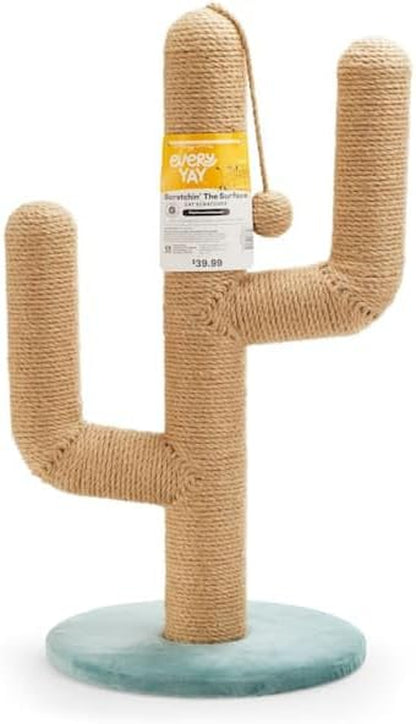 Everyyay by Petco Scratchin' the Surface Cactus Cat Scratcher 27" H1