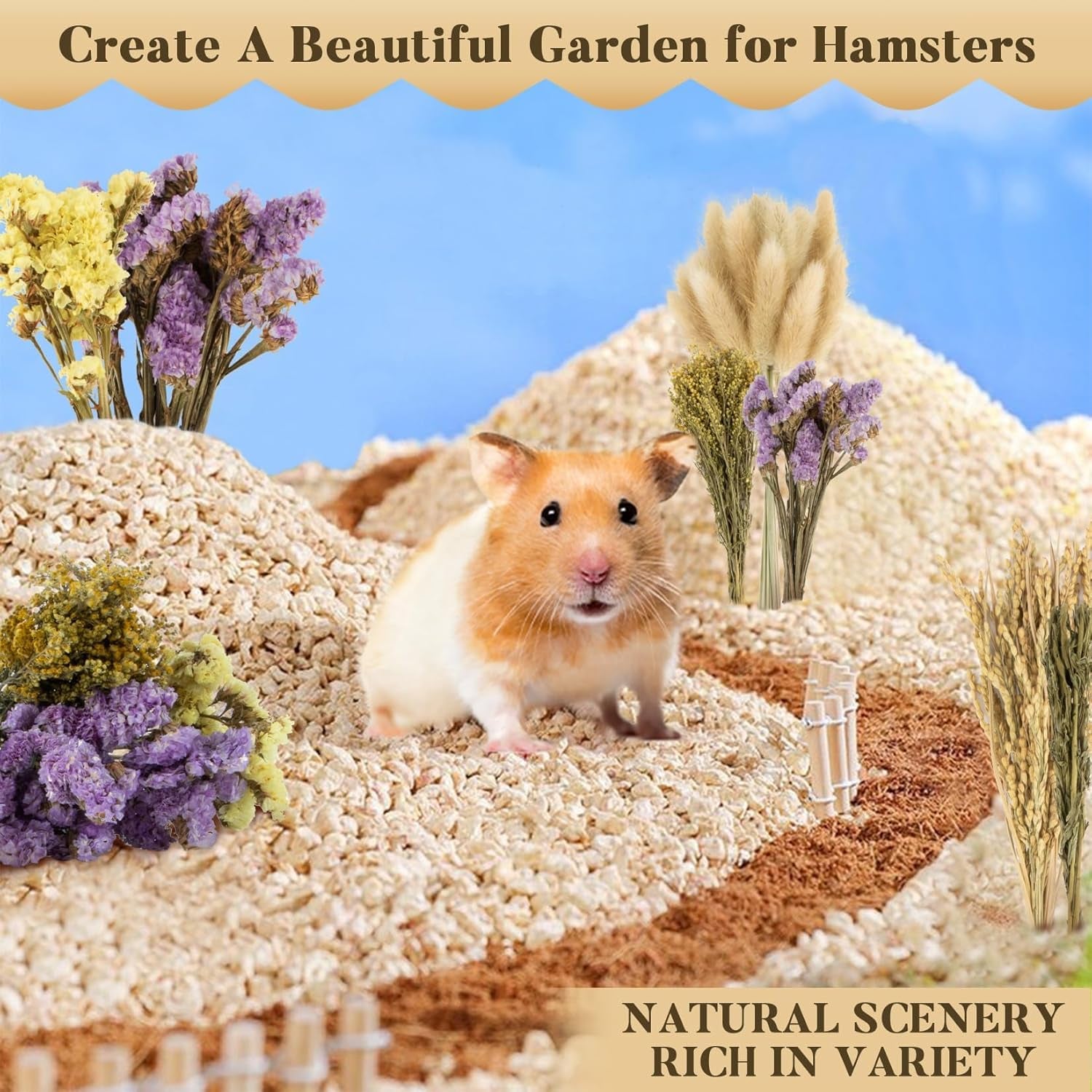 sukh-60pcs-hamster-sprays-natural-flower-herb-bedding-habitat-decor-natural-grain-and-herb-sprays-for-syrian-dwarf-hamsters-gerbils-rabbits-and-small-pets-for-foraging-and-cage-enrichment