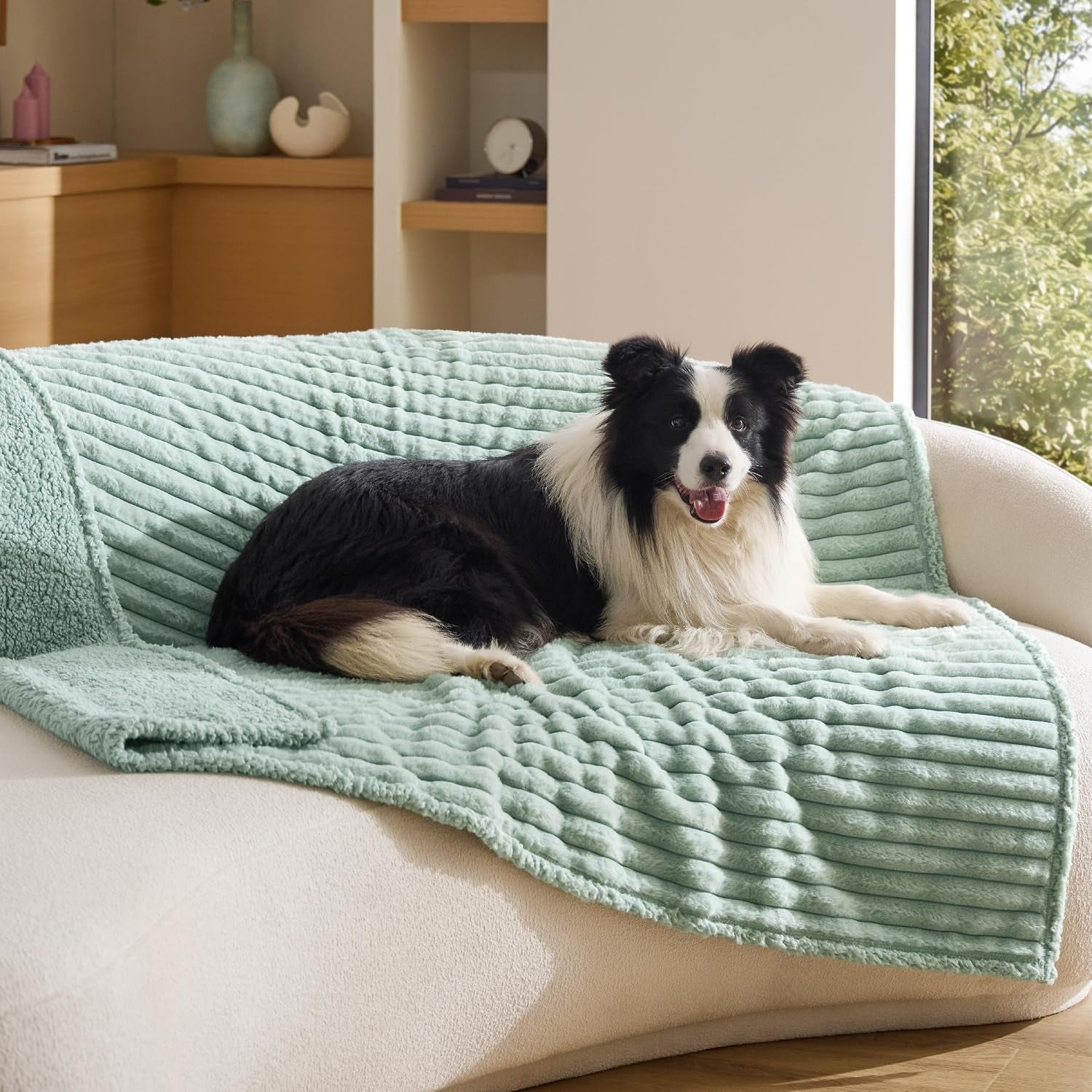 bedsure-comfyfleece™-waterproof-dog-blankets-for-large-dogs-50x60-cream-soft-plush-couch-cover-washable-corduroy-fleece-for-furniture-protector-cozy-calming-reversible-pet-blanket-for-senior-dogs