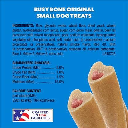 Purina Busy Made in USA Facilities Small Breed Dog Bones, Mini - 20 Ct. Pouch6