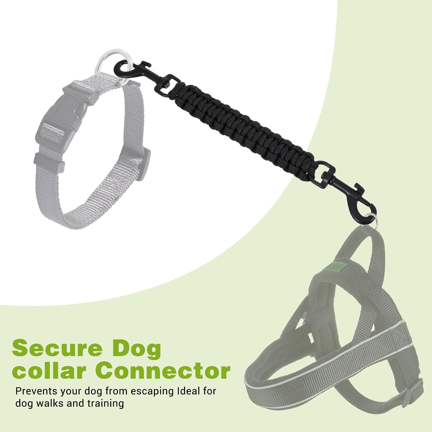 yuanchu-safety-clip-for-dog-collar-double-ended-dog-collar-safety-clip-backup-safety-strap-with-dual-clasps-leash-connector-for-prong-collar-harness-vests-walking-running-training