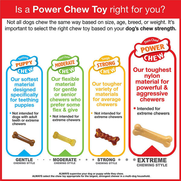 Nylabone Power Chew Dental Groove Bone Dog Chew Toy, Flavor Medley, Small | Teeth-Cleaning Textures, Durable Dog Toys for Aggressive Chewers, Discourages Destructive Chewing, for Dogs up to 25 Lbs10