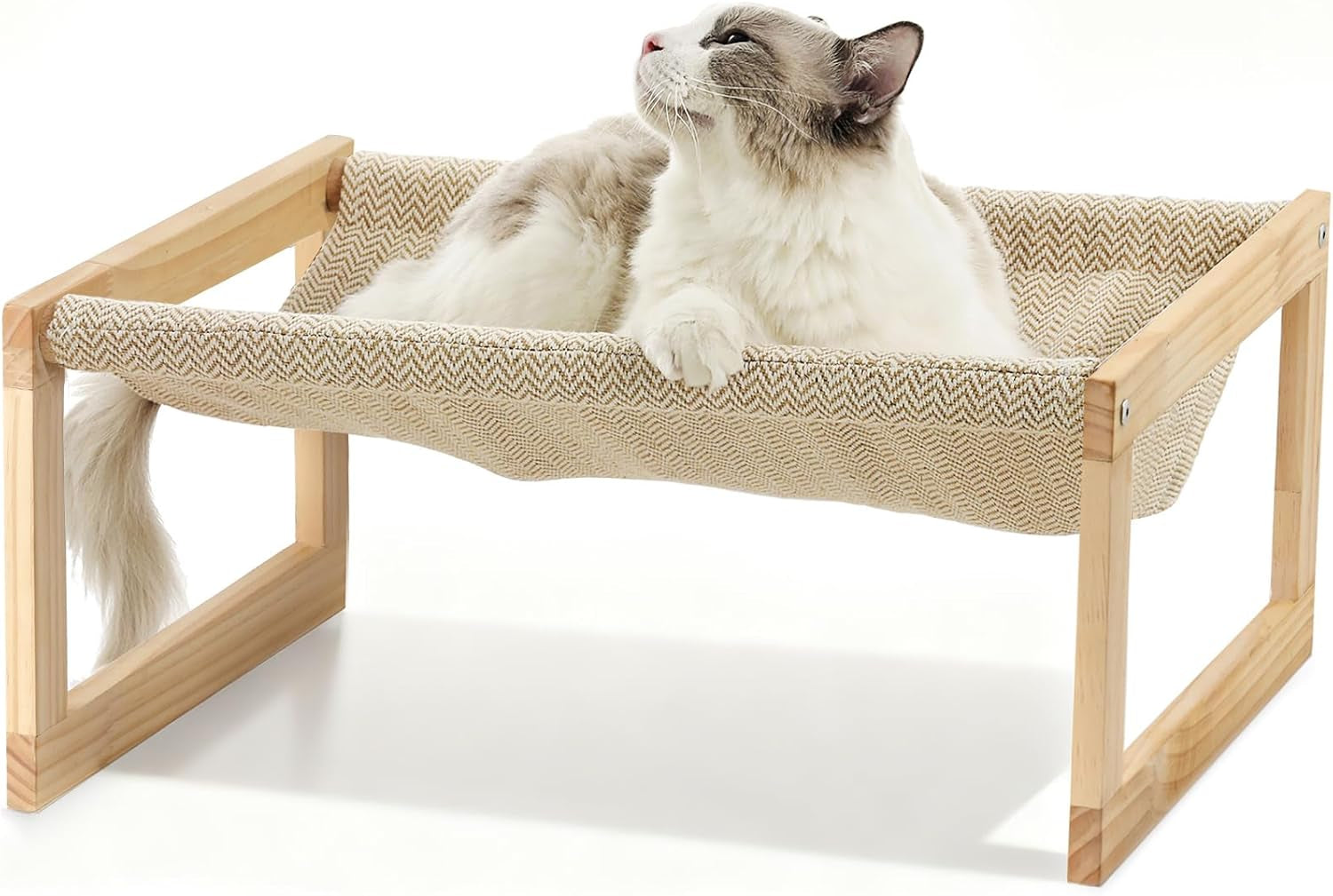 fukumaru-large-cat-hammock-raised-dog-bed-for-indoor-and-outdoor-washable-21-wooden-pet-beds-cozy-velvet-cat-couch-elevated-pet-sofa-for-puppy-bunny-and-small-animal