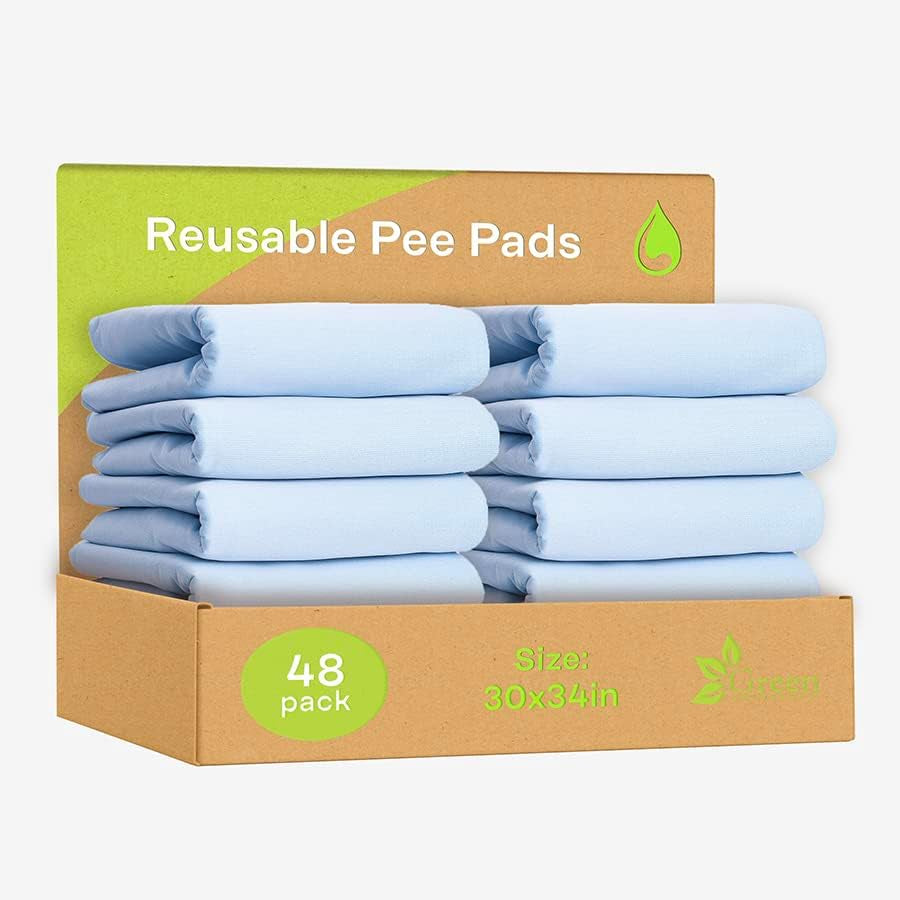 green-lifestyle-washable-pee-pads-for-dogs-waterproof-reusable-puppy-pads-with-anti-slip-backing-pet-training-pad-for-puppy-playpen-crate-whelping-box-potty-training-pack-of-6-30x34