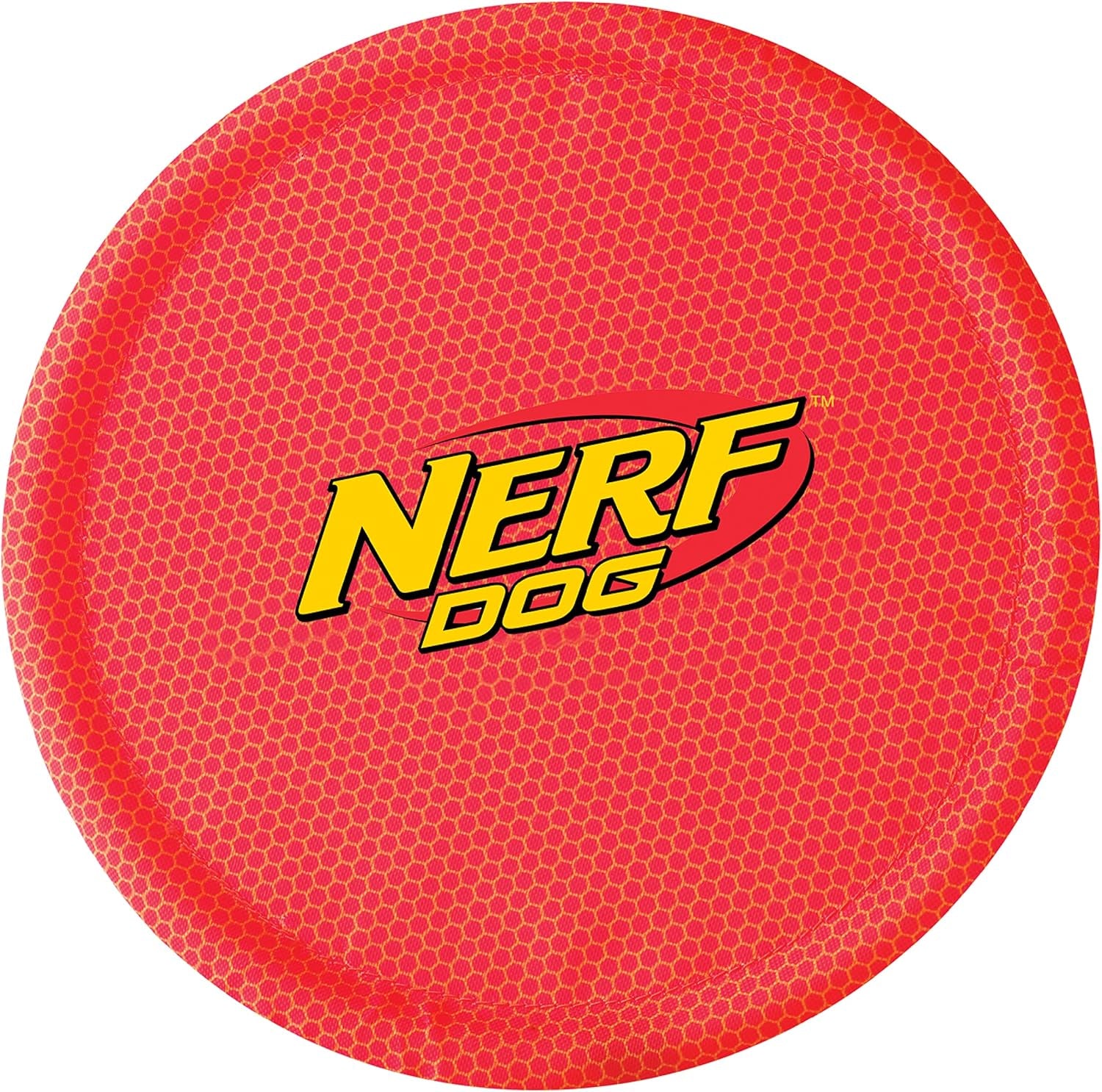 nerf-dog-nylon-flyer-dog-toy-flying-disc-lightweight-durable-and-water-resistant-great-for-beach-and-pool-9-inch-diameter-for-medium-large-breeds-single-unit-red