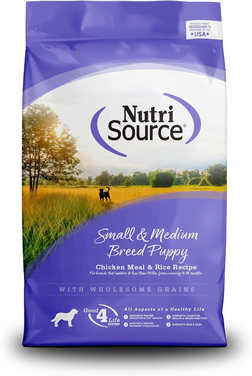 nutrisource-small-medium-breed-puppy-dry-dog-food-26-lb-chicken-and-rice-high-protein-sensitive-stomach-probiotics-grain-inclusive
