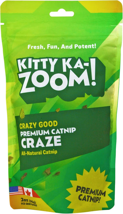 Super ZOOMIES Catnip Mix | High Potency, Hand Harvested | Hand-Harvested Fresh Catnip Mix for Cats; Sparks Zoomies & Active Play; Grown in Canada & USA, Nothing Artificial10
