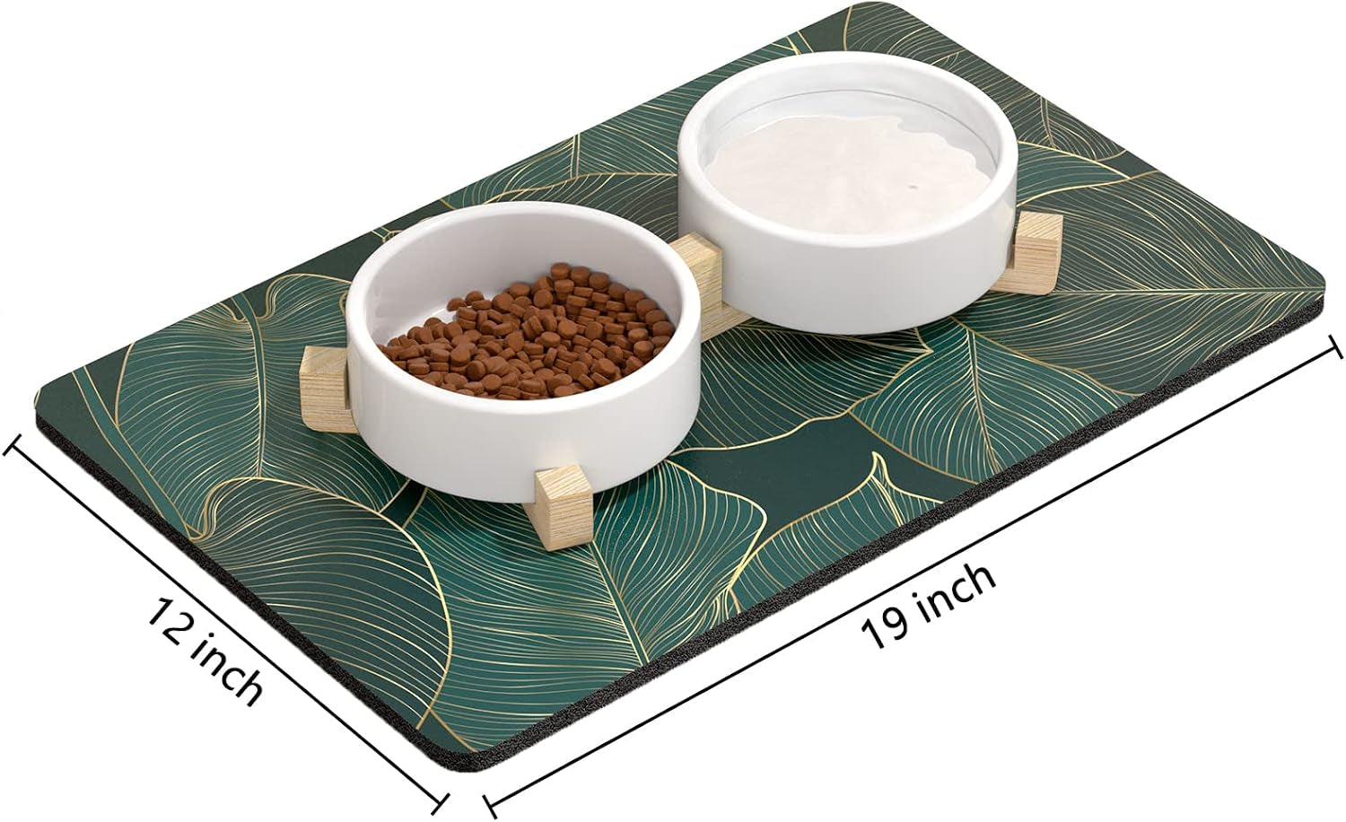 rnivvi-dog-food-mat-12-x-19-flower-absorbent-dog-cat-bowl-mat-for-food-and-water-cute-anti-slip-rubber-pet-feeding-rug-protect-floors-puppy-placemat-for-feeding-watering-supplies-tropical